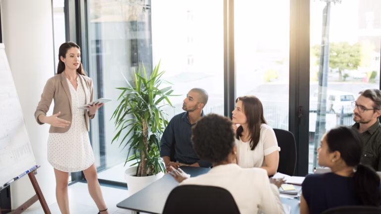 Business Meeting in English